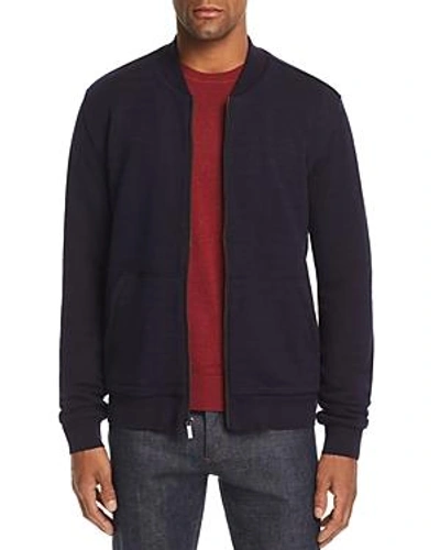 Shop The Men's Store At Bloomingdale's The Men's Store Wool Bomber Jacket - 100% Exclusive In True Navy