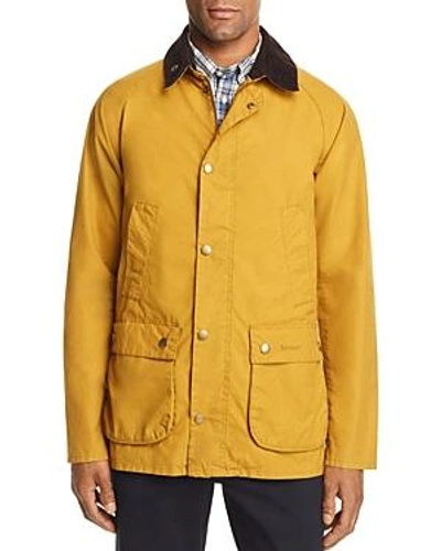 Shop Barbour Bedale Washed Jacket In Cumin