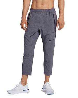 nike logo cropped pants