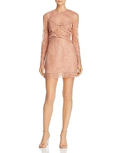 Shop Alice Mccall Not Your Girl Lace Dress In Cinnamon