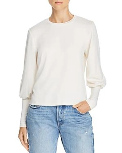 Shop The Fifth Label Bishop-sleeve Top In Ivory