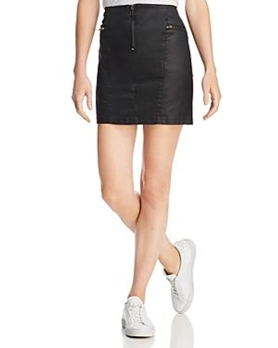 Shop Rebecca Minkoff Emery Zip-detail Mini Skirt In Myrah Skirt