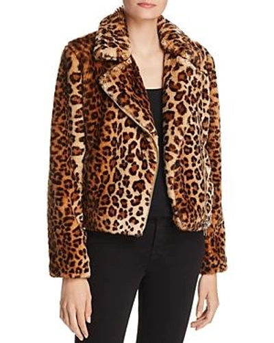 Shop Rebecca Minkoff Hudson Faux-fur Leopard Jacket