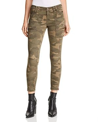 Shop Joie Park Skinny Twill Pants In Fatigue