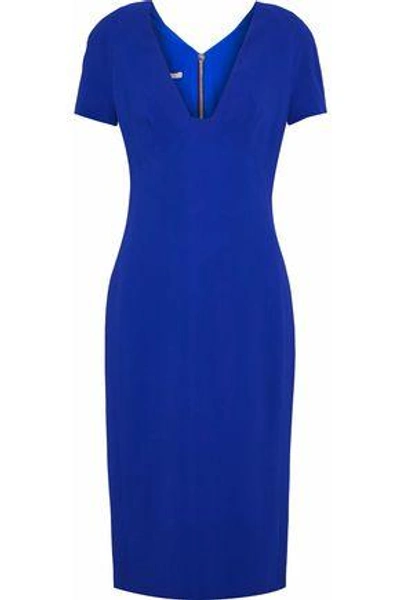 Shop Antonio Berardi Woman Crepe Dress Royal Blue