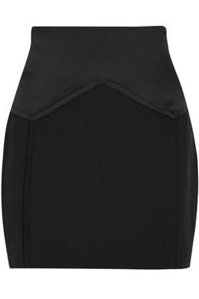 Shop Carmen March Woman Mini Skirt Black