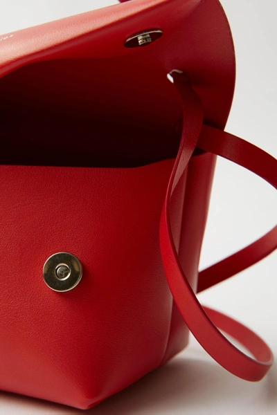 Shop Acne Studios Mini Bag Sharp Red
