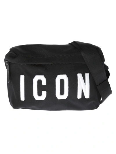 Shop Dsquared2 Icon Embroidered Belt Bag