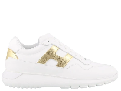 Shop Hogan H371 Interactive3 Sneakers In White