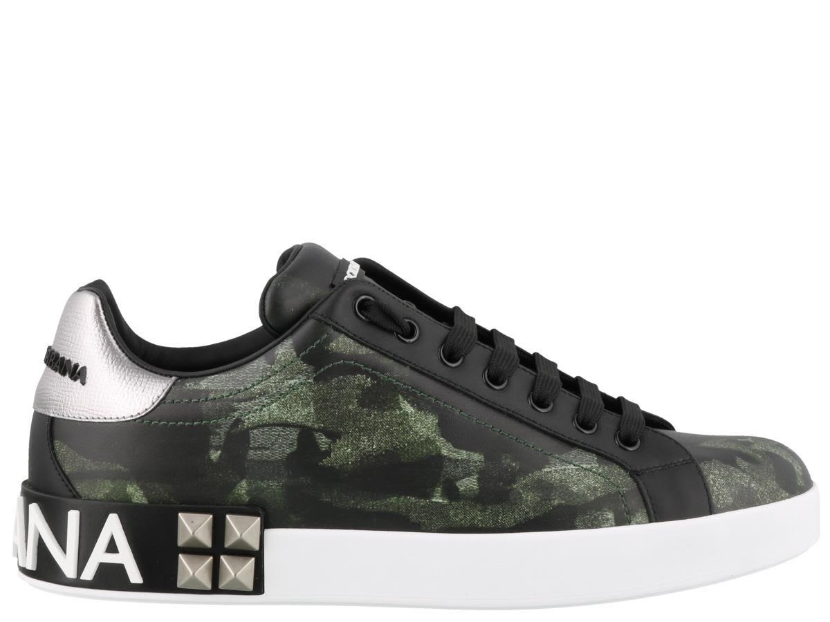 dolce gabbana camouflage sneakers