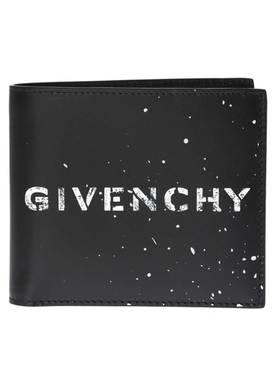 Shop Givenchy Logo Print Wallet