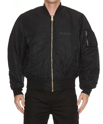 Shop Alyx Pilot Reversible Bomber Jacket In Black