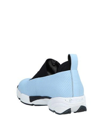 Shop Pinko Sneakers In Sky Blue
