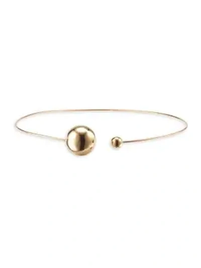 Shop Lana Jewelry Two-hollow Ball 14k Yellow Gold Choker Necklace