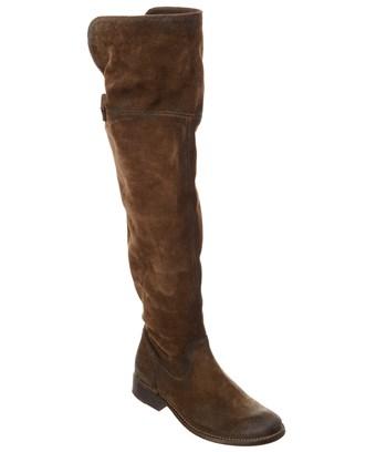 frye green suede boots