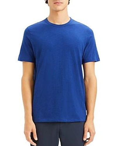 Shop Theory Essential Crewneck Short Sleeve Tee In Admiral