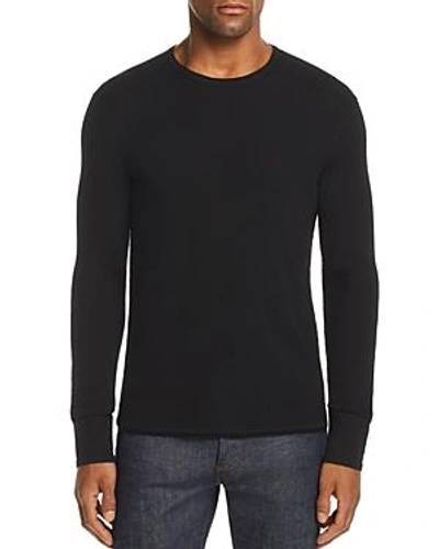Shop Rag & Bone Gregory Crewneck Sweater In Black