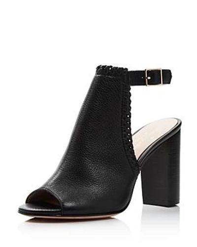 Shop Kate Spade New York Women's Orelene Leather High-heel Booties In Black