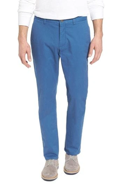 Shop Bonobos Slim Fit Stretch Washed Chinos In Captains Blue