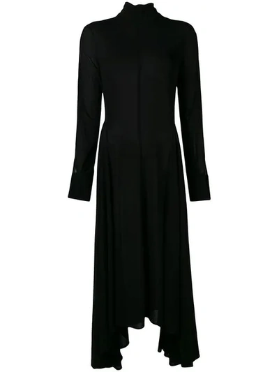Shop Misbhv Long Fitted Dress - Black