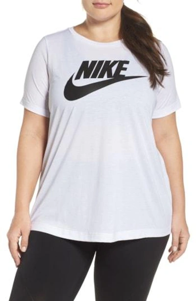 Shop Nike Essential Tee In White/ Black