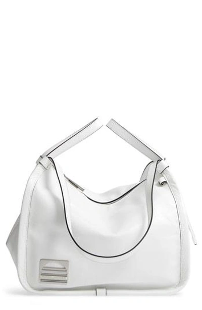 Shop Marc Jacobs Leather Sport Tote In Porcelain
