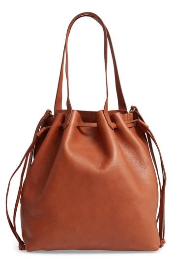 madewell medium drawstring transport tote
