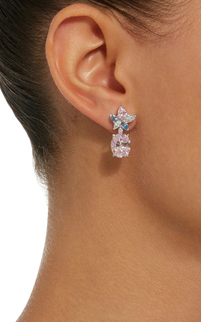 Shop Anabela Chan Exclusive Blush Lily Earrings In Pink