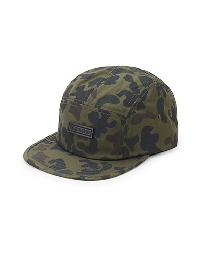 Shop Converse Camouflage Cotton Baseball Cap