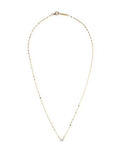 Shop Lana 14k Gold Emerald-cut Diamond Pendant Necklace