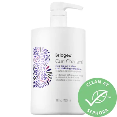 Briogeo Curl Charisma Rice Amino + Shea Curl Defining Conditioner 33.8 oz/ 1000 ml
