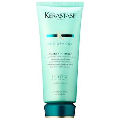 Shop Kerastase Resistance Strengthening Conditioner For Damaged Hair 6.8 oz/ 200 ml