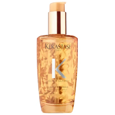 Shop Kerastase Elixir Ultime Hydrating Hair Oil Serum 3.4 oz/ 100 ml