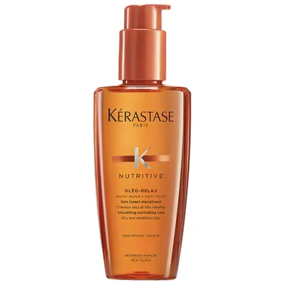 Shop Kerastase Nutritive Oil Serum For Dry Frizzy Hair 4.2 oz/ 125 ml