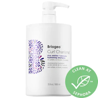 Briogeo Curl Charisma Rice Amino + Avocado Hydrating Shampoo 33.8 oz/ 1000 ml
