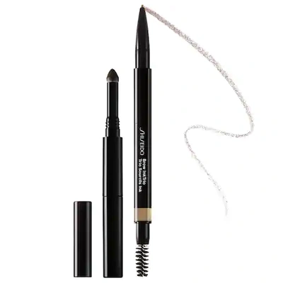 Shop Shiseido Brow Ink Trio Pencil, Powder, Brush Taupe 0.002 oz/ 0.06 G