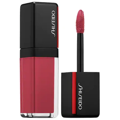 Shop Shiseido Lacquer Ink Lip Shine 309 Optic Rose 0.2 oz/ 6 ml