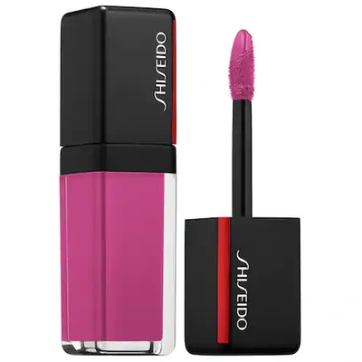 Shop Shiseido Lacquer Ink Lip Shine 301 Lilac Strobe 0.2 oz/ 6 ml