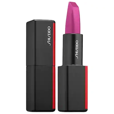 Shop Shiseido Modern Matte Powder Lipstick 519 Fuchsia Fetish 0.14 oz/ 4 G