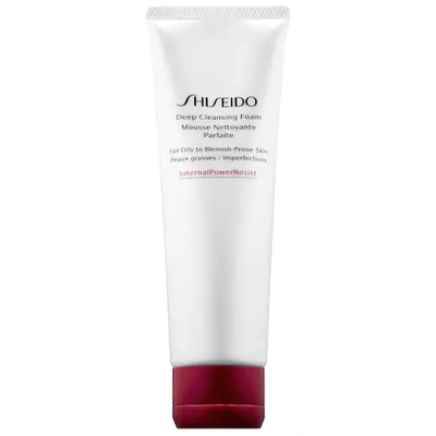 Shop Shiseido Deep Cleansing Foam 4.4 oz/ 125 ml