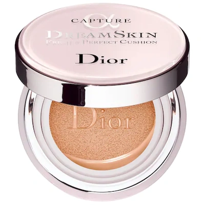 Shop Dior Dreamskin Fresh & Perfect Cushion Broad Spectrum Spf 50 010 Ivory 0.5 oz/ 15 G