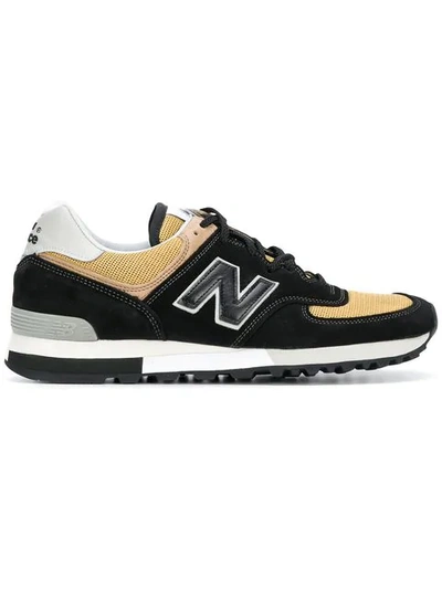Shop New Balance 576 Sneakers In Black