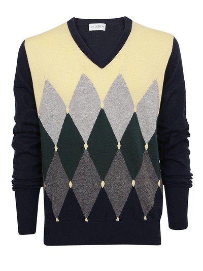 Shop Ballantyne Intarsia Knitter Sweater In 93671