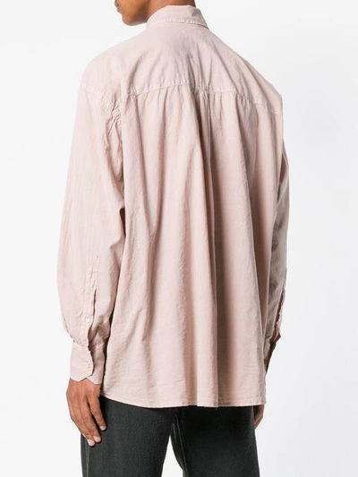 Shop Our Legacy Oversized Button Down Shirt - Pink