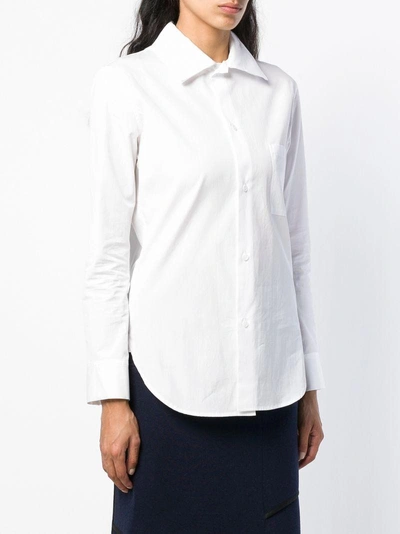 Shop Y's Double Collar Shirt - White