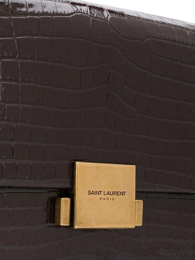 Shop Saint Laurent Bellechasse Shoulder Bag - Brown