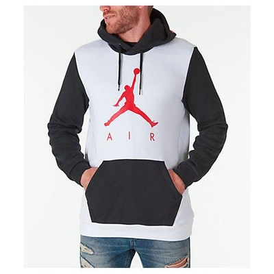 Nike Men's Jordan Sportswear Air Jumpman Gfx Hoodie, White | ModeSens