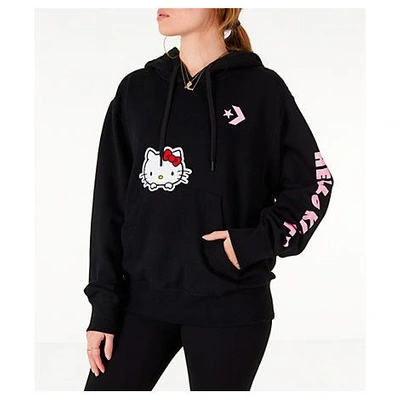 Converse Women's X Hello Kitty Hoodie, Black | ModeSens