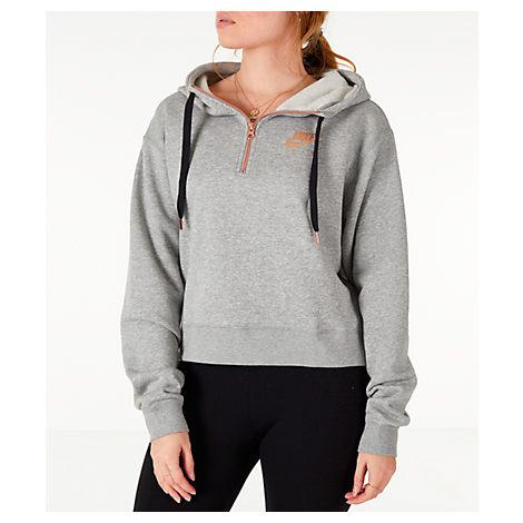 nike women's half zip sweatshirt