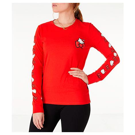 red converse t shirt women's